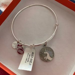 Alex+Ani Silver Unicorn bracelet